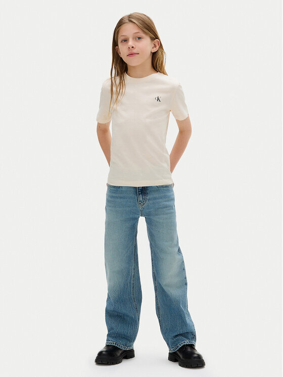 Calvin Klein Jeans Calvin Klein Jeans Marškinėlių komplektas Monologo IB0IB01093 D Smėlio Regular Fit