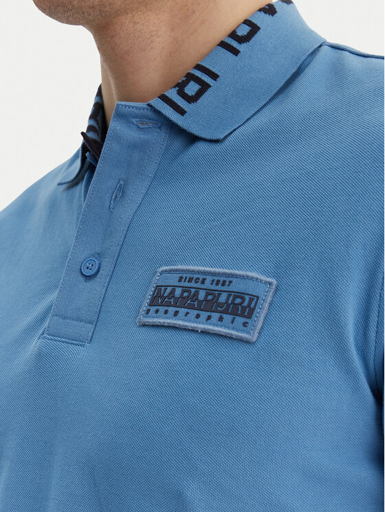 Napapijri Napapijri Polo E-Amundsen NP0A4IN9 Azul Regular Fit