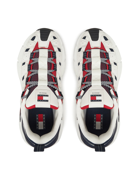 Tommy Jeans Sneakersy Tommy Jeans Archive'95 EN0EN02814 Biały
