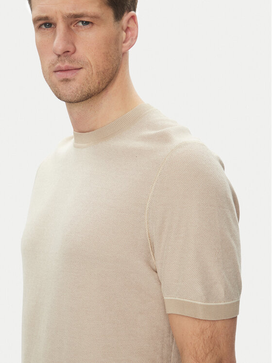 BOSS BOSS Футболка Jianfranco 50537642 Білий Regular Fit
