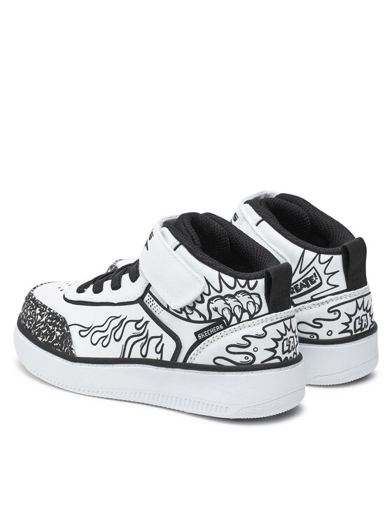 Skechers Sneakersy Skechers Color Blitz 403500L/WBK Bílá