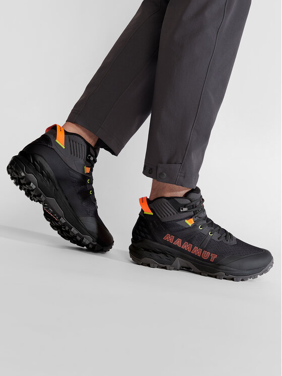 Mammut Трекінгові черевики Mammut Sertig II Mid Gtx GORE-TEX 3030-04830-00692-1095 Чорний