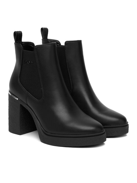 DKNY Členková obuv DKNY Tarquin Platform B K4554905 Čierna