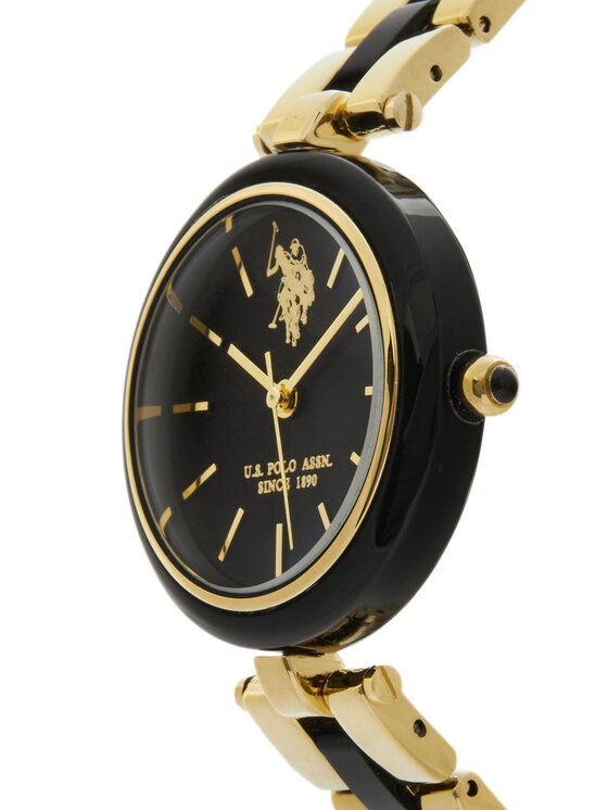 U.S. Polo Assn. Hodinky U.S. Polo Assn. USP8362BK Zlatá