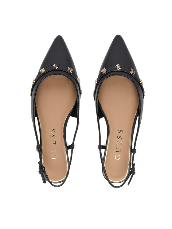 Guess Балетки Guess FLPDOR LEA05 Чорний