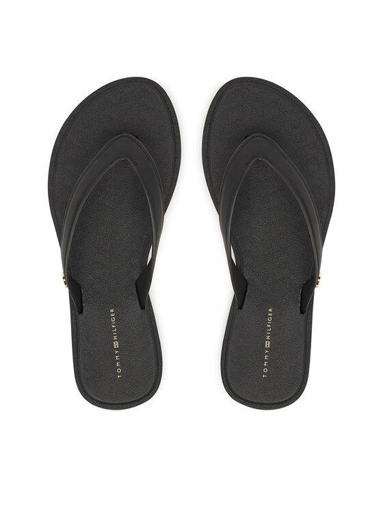 Tommy Hilfiger Čības uz pirksta Tommy Hilfiger Scandi FW0FW09206 Melns