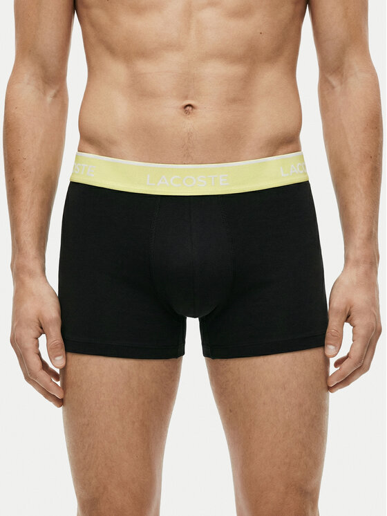 Lacoste Lacoste Conjunto de calzoncillos boxer 5H1297 Negro