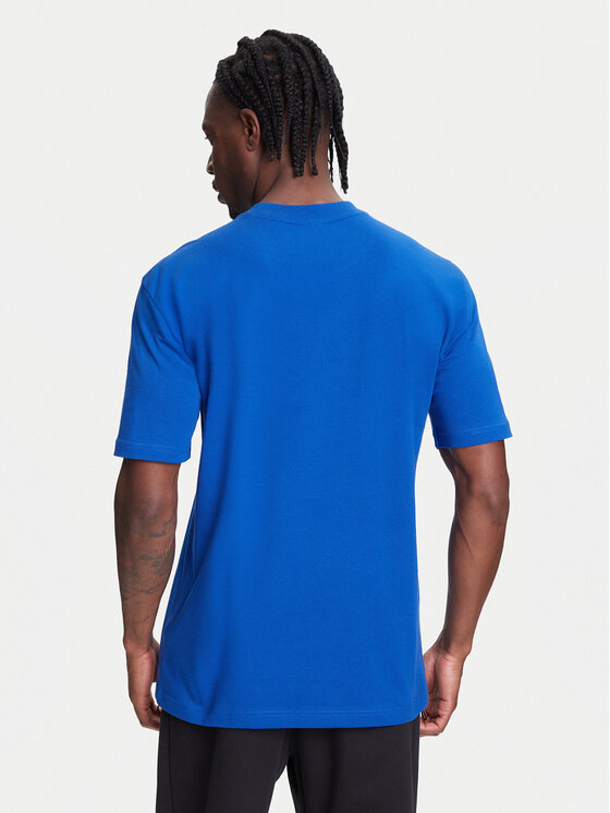 adidas adidas T-shirt Essentials Small Logo JF1094 Blu Regular Fit