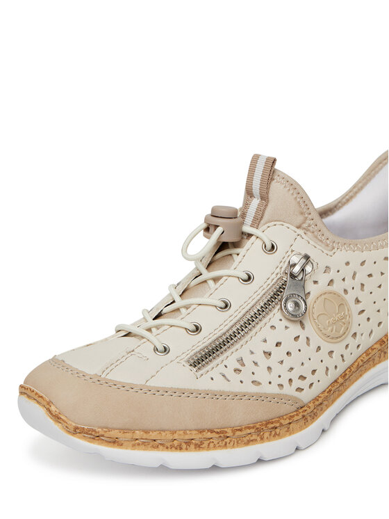 Rieker Pantofi Rieker N42V3-60 Bej