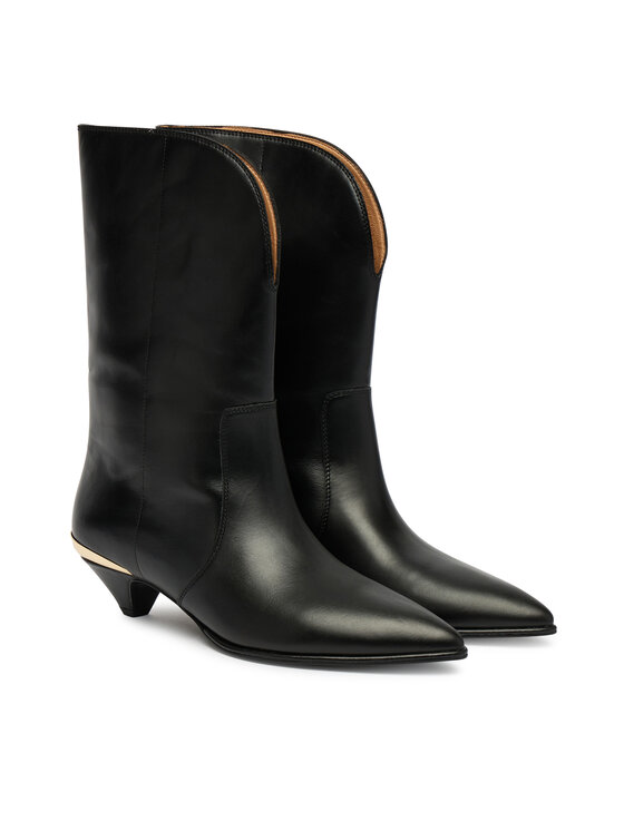 LOVE MOSCHINO Členková obuv LOVE MOSCHINO JA24363G0NIA0000 Čierna