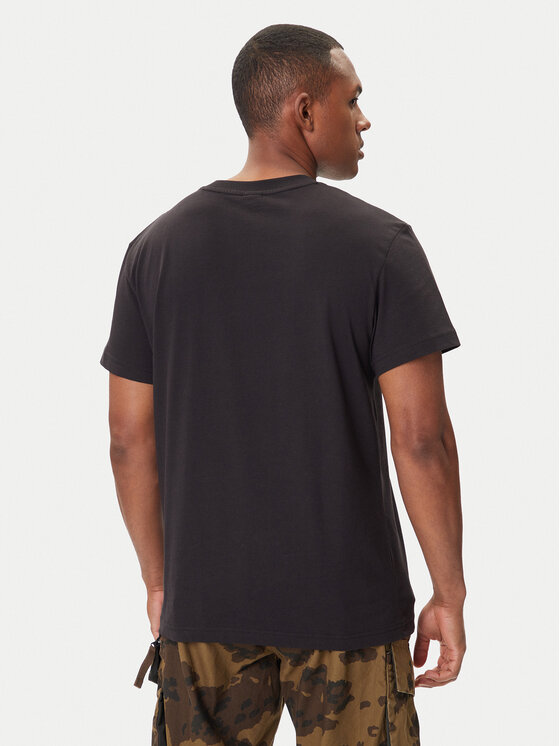 G-Star Raw G-Star Raw Camiseta HD Print D26824-D975 Negro Regular Fit
