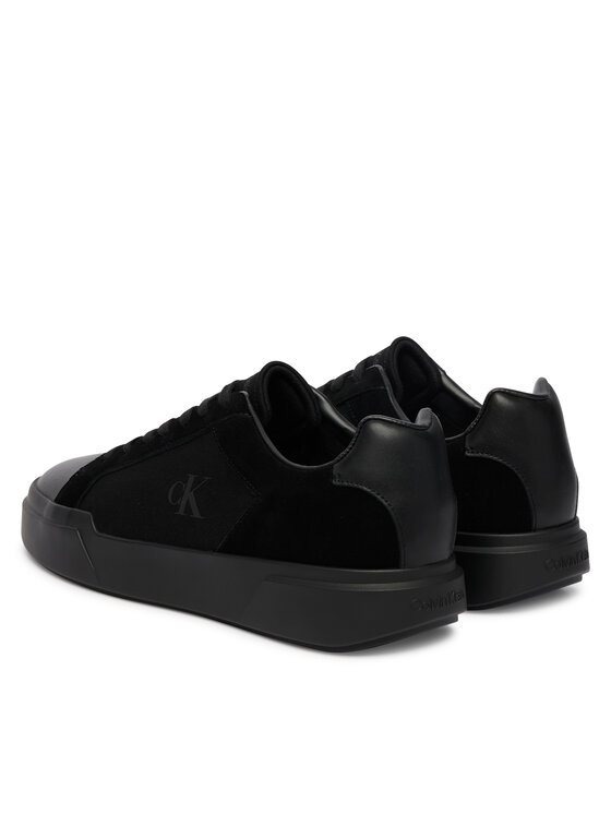 Calvin Klein Snīkeri Calvin Klein Chunky Cupsole Laceup Cv Mix HM0HM02238 Melns
