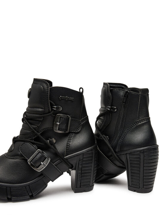 NEW ROCK Черевики NEW ROCK M-TRCASCO004-V2 Чорний