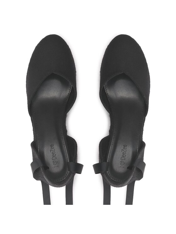 DeeZee Espadrilles DeeZee WS020609-01  Melns