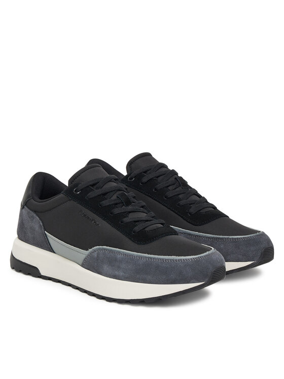 Calvin Klein Snīkeri Calvin Klein Low Top Lace Up Repreve Mix HM0HM01714 Melns