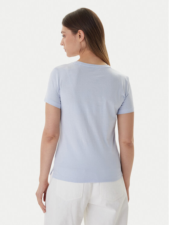 Guess Guess Camiseta W1YI1B I3Z14 Celeste Regular Fit