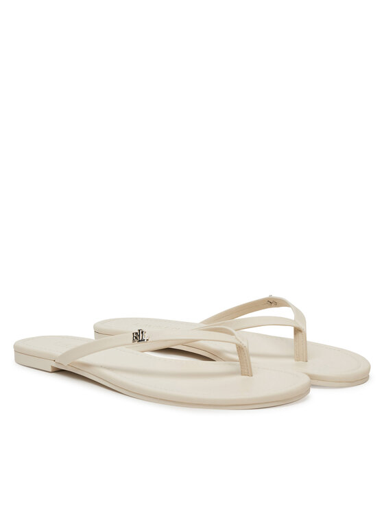 LAUREN RALPH LAUREN Flip flop LAUREN RALPH LAUREN Raquel 802953931009 Alb