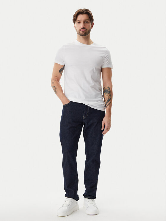 Calvin Klein Underwear Calvin Klein Underwear Komplet t-shirt majic﻿ LV00NB4051 Bela Regular Fit