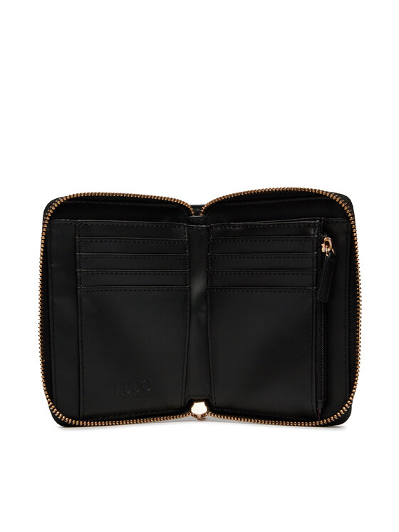 Liu Jo Portofel Liu Jo Ecs M Zip Around AA4286 E0087 Negru