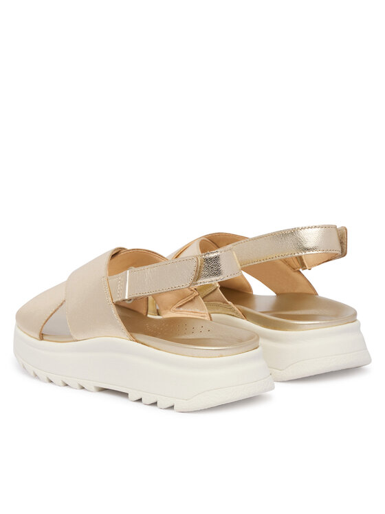 Clarks Босоніжки Clarks DashLite Wish 26185882 Золотий