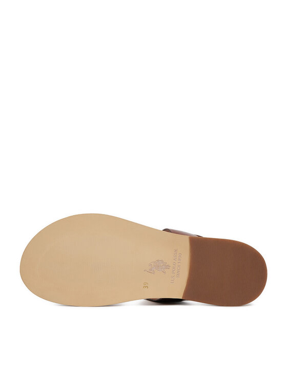 U.S. Polo Assn. Босоніжки U.S. Polo Assn. EO-ADELI002W/6L1 Коричневий