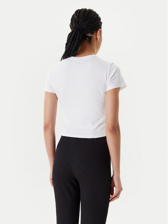 HUGO HUGO Футболка Delanor_2 50539132 Білий Slim Fit