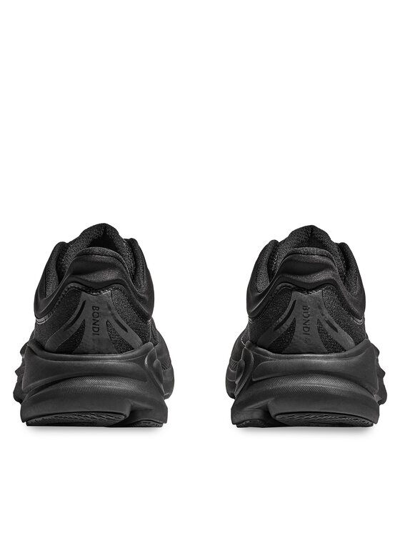 Hoka Взуття для бігу Hoka Bondi 9 Wide Чорний