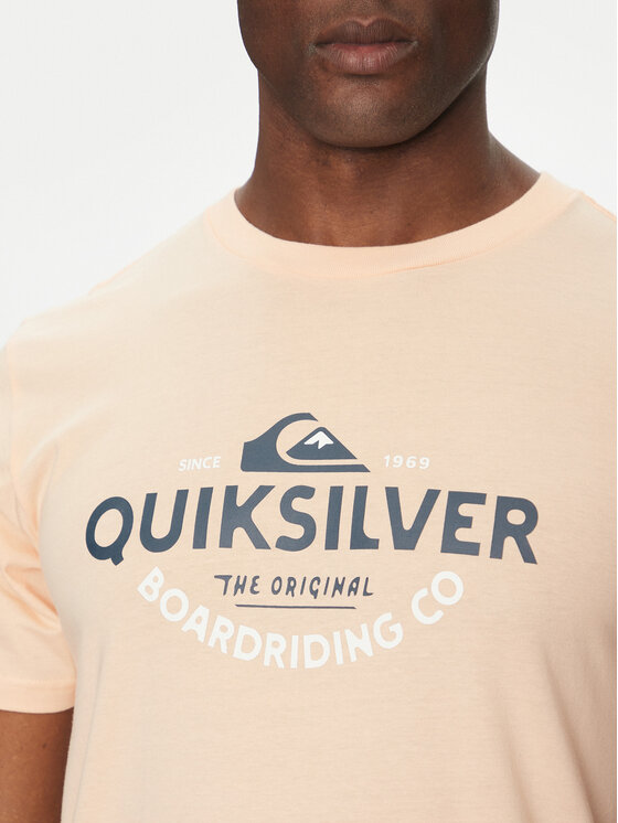 Quiksilver Quiksilver Футболка EQYZT08064 Оранжевий Regular Fit
