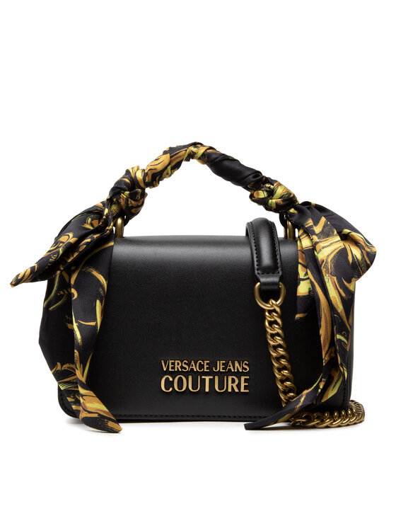 Versace Jeans Couture Ročna torba Versace Jeans Couture 72VA4BA4 Črna