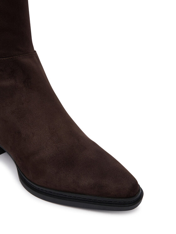 MICHAEL Michael Kors Kozačky MICHAEL Michael Kors Lex Boot 40F6LXMB1S Tmavě hnědá
