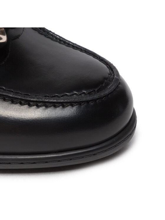 Tommy Hilfiger Salonarji Tommy Hilfiger Twist High Heel Loafer FW0FW06692 Črna