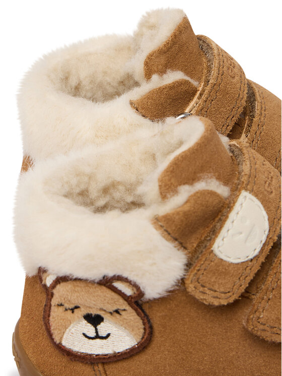 Geox Kotníková obuv Geox B Macchia Girl B664PA 00022 C6627 Hnědá