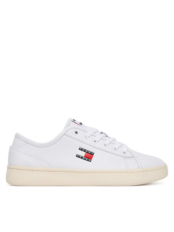 Tommy Jeans Teniși Tommy Jeans Tjw Lightweight Court EN0EN02875 Alb