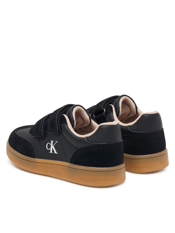 Calvin Klein Zapatillas Calvin Klein Low Cut Velcro Sneaker V1X9-83443-0318 M Negro