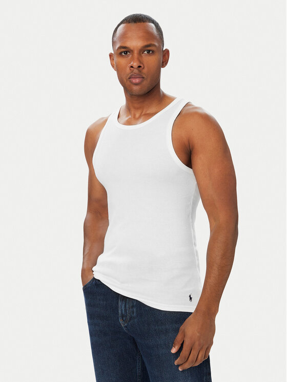 Polo Ralph Lauren Polo Ralph Lauren Conjunto de camisetas de tirantes 714959333002 Negro Slim Fit