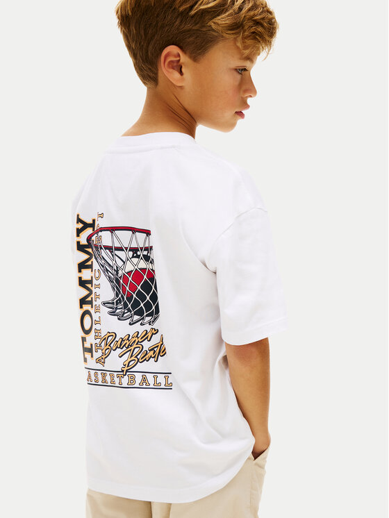 Tommy Hilfiger Tommy Hilfiger Camiseta KB0KB10194 Blanco Regular Fit