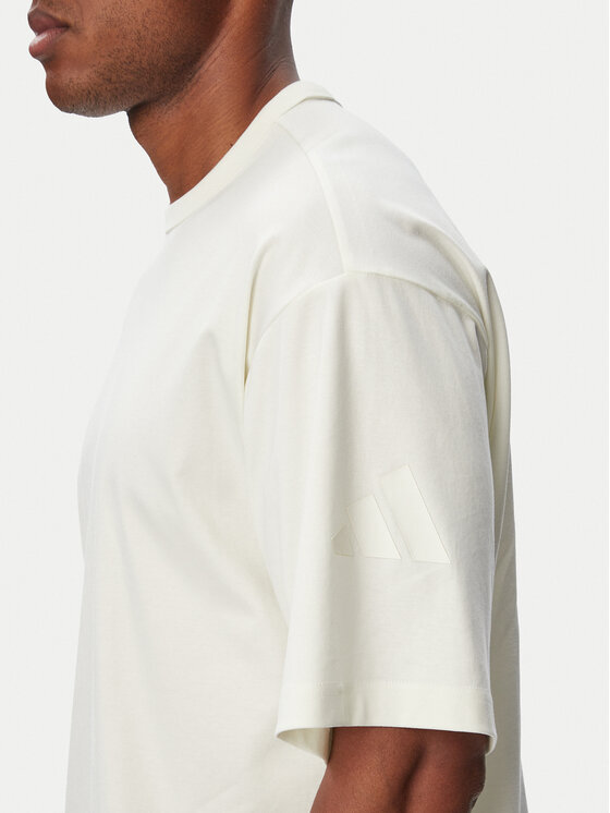 adidas adidas T-shirt Soft Lux KB8095 Crema Regular Fit