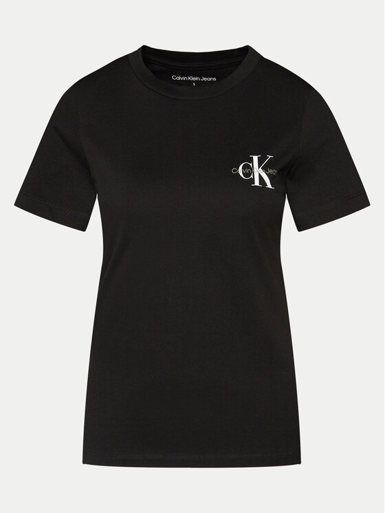 Calvin Klein Jeans Calvin Klein Jeans Σετ t-shirts J20J219734 Μαύρο Slim Fit