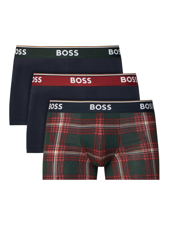 BOSS BOSS Conjunto de calzoncillos boxer 50554443 Rojo