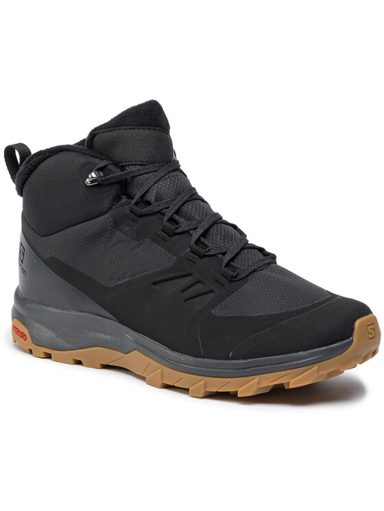 Salomon Трекінгові черевики Salomon Outsnap Cswp 409220 28 V0 Чорний