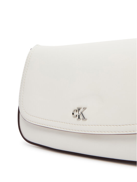 Calvin Klein Ročna torba Calvin Klein Ck Flap Camera Bag LV04F3421G Bela