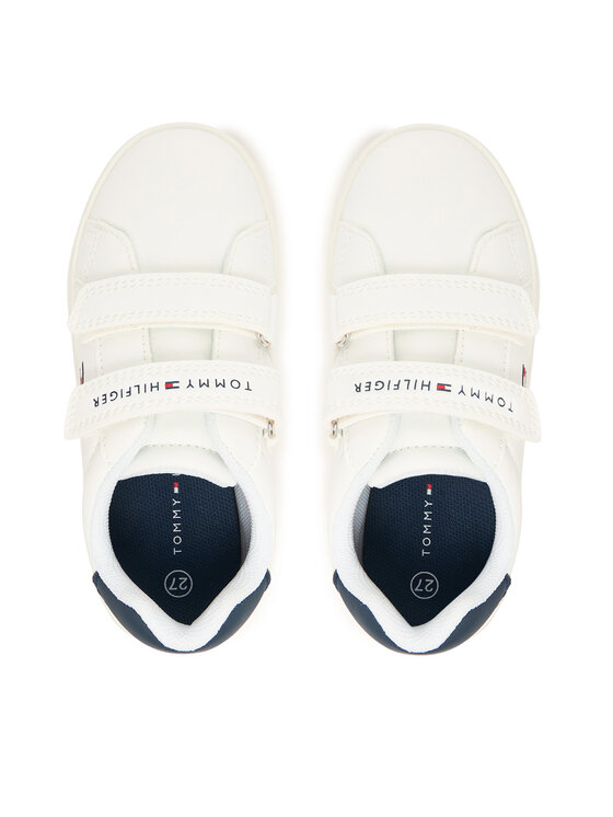Tommy Hilfiger Tenisice Tommy Hilfiger Low Cut Velcro T1X9-34338-1355 M Bijela