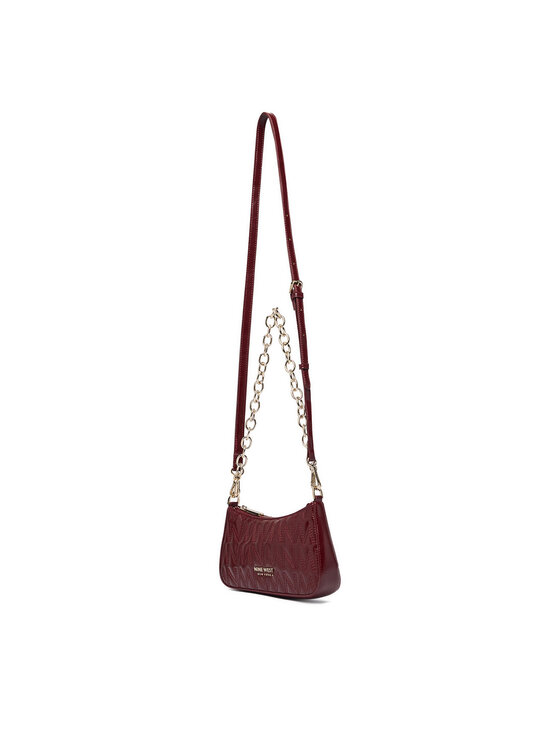 Nine West Τσάντα Nine West CEO-SILKEN GLOW-LA482-7888 Μπορντό