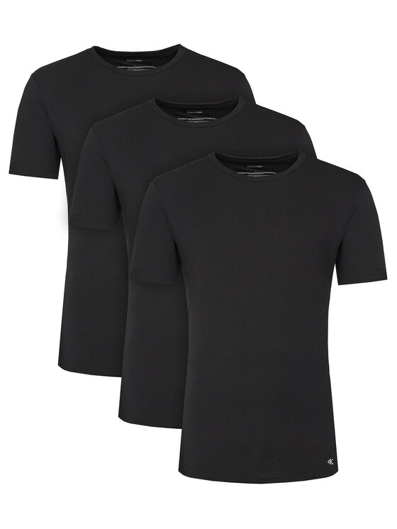 Calvin Klein Underwear Calvin Klein Underwear Komplet t-shirt majic﻿ LV00NB4185 Črna Regular Fit