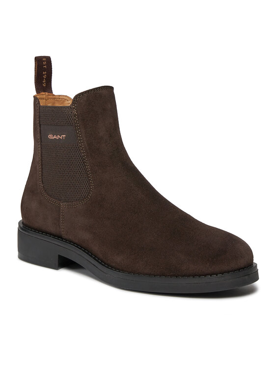 GANT Malinca Chelsea Boot, Stivali Donna, Nero, 36 EU