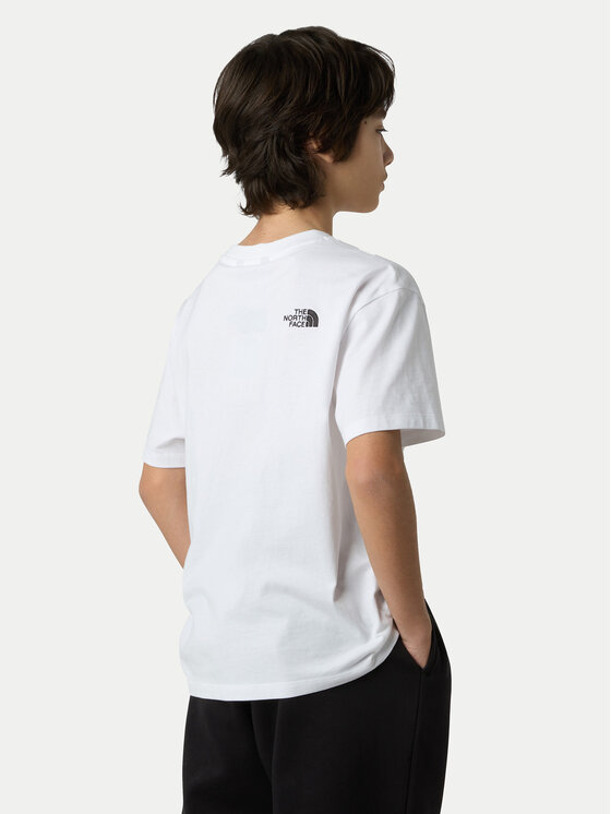The North Face The North Face Camiseta Essential NF0A8EFP Blanco Relaxed Fit