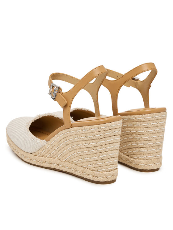 MICHAEL Michael Kors Еспадрильї MICHAEL Michael Kors Kenzie Wedge 40S6KZMS2D Кремовий