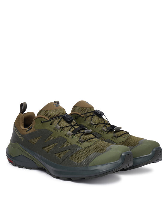 Salomon Туристически Salomon X-Adventure Gtx GORE-TEX L45457800 Каки