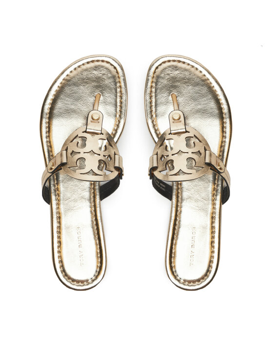 Tory Burch В'єтнамки Tory Burch Miller 162596 Золотий