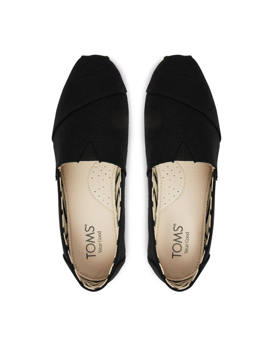 Toms Туфлі Toms Alpargata Classic 10020784 Чорний